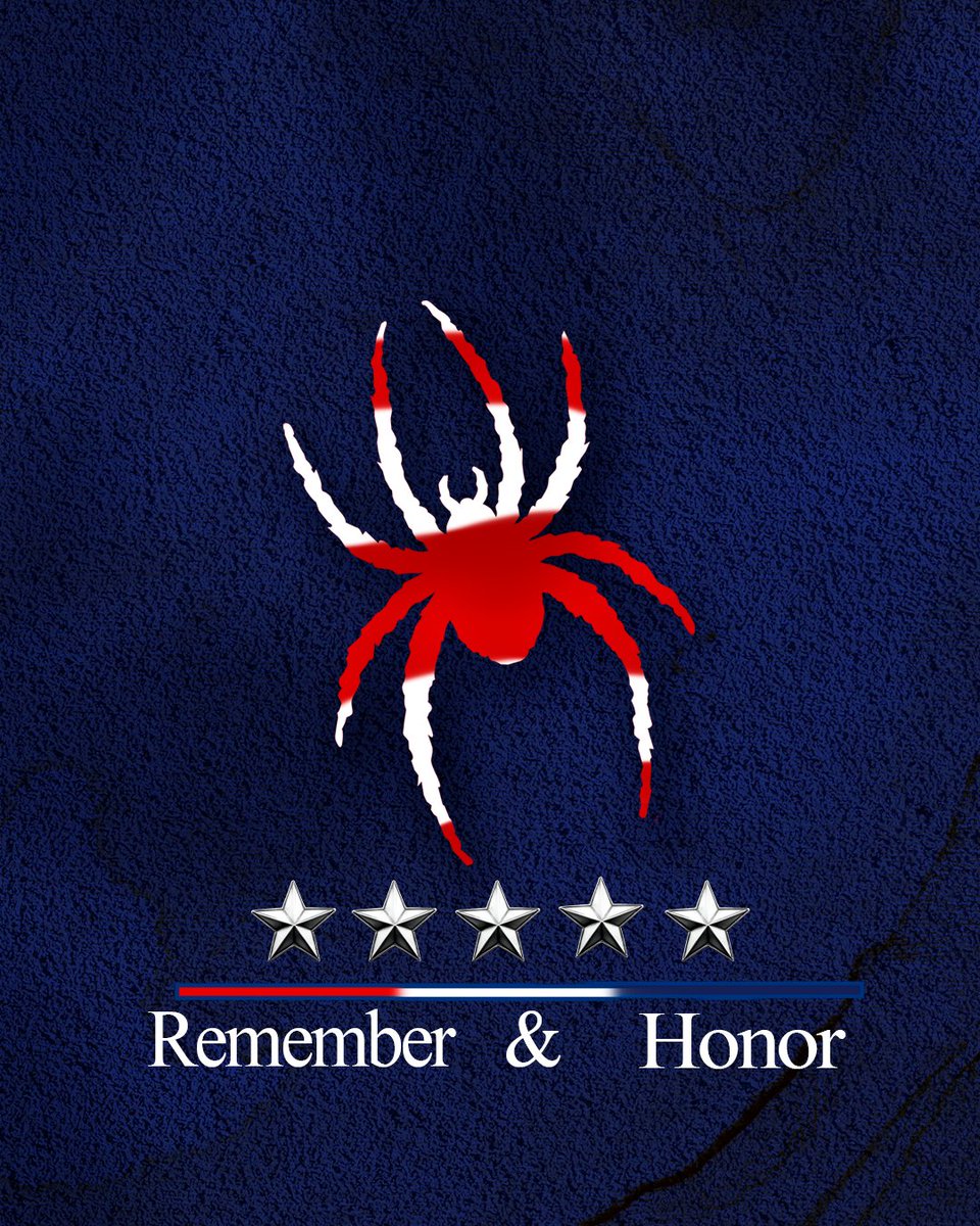 Honoring and remembering those who made the ultimate sacrifice. 
🇺🇸❤️🤍💙🕷

#MemorialDay2025 #OneRichmond