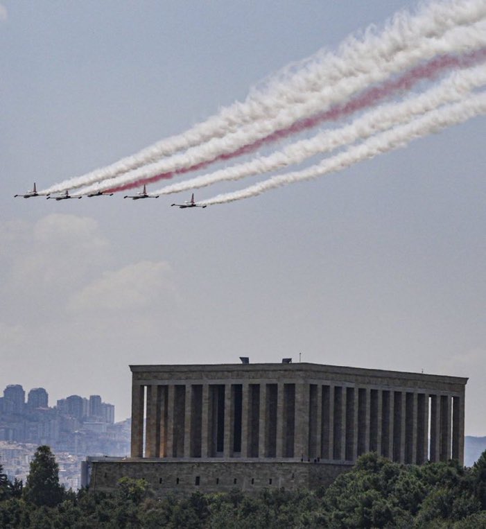 Anıtkabir'den bir kare.