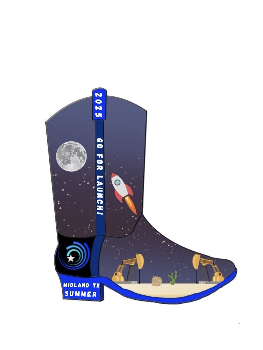 HigherOrbits's tweet photo. It's #MissionPatchMonday and we are out of this world excited to share with you the patch for the next Go For Launch! Midland event! 

A few space remain - Visit https://t.co/HLmnPmTTQM and select Go For Launch! for more information!

#SpaceInspires #STEM #STEAM  #MissionPatch https://t.co/iEpJQ0Kmxa