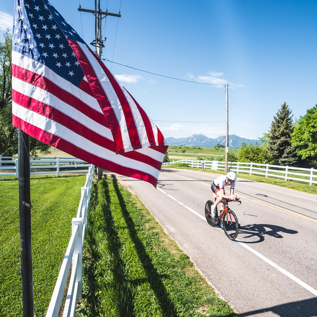 This Memorial Day, we thank and honor the heroes who gave us the freedom to chase our passions!  (Photo by Kenny Withrow)