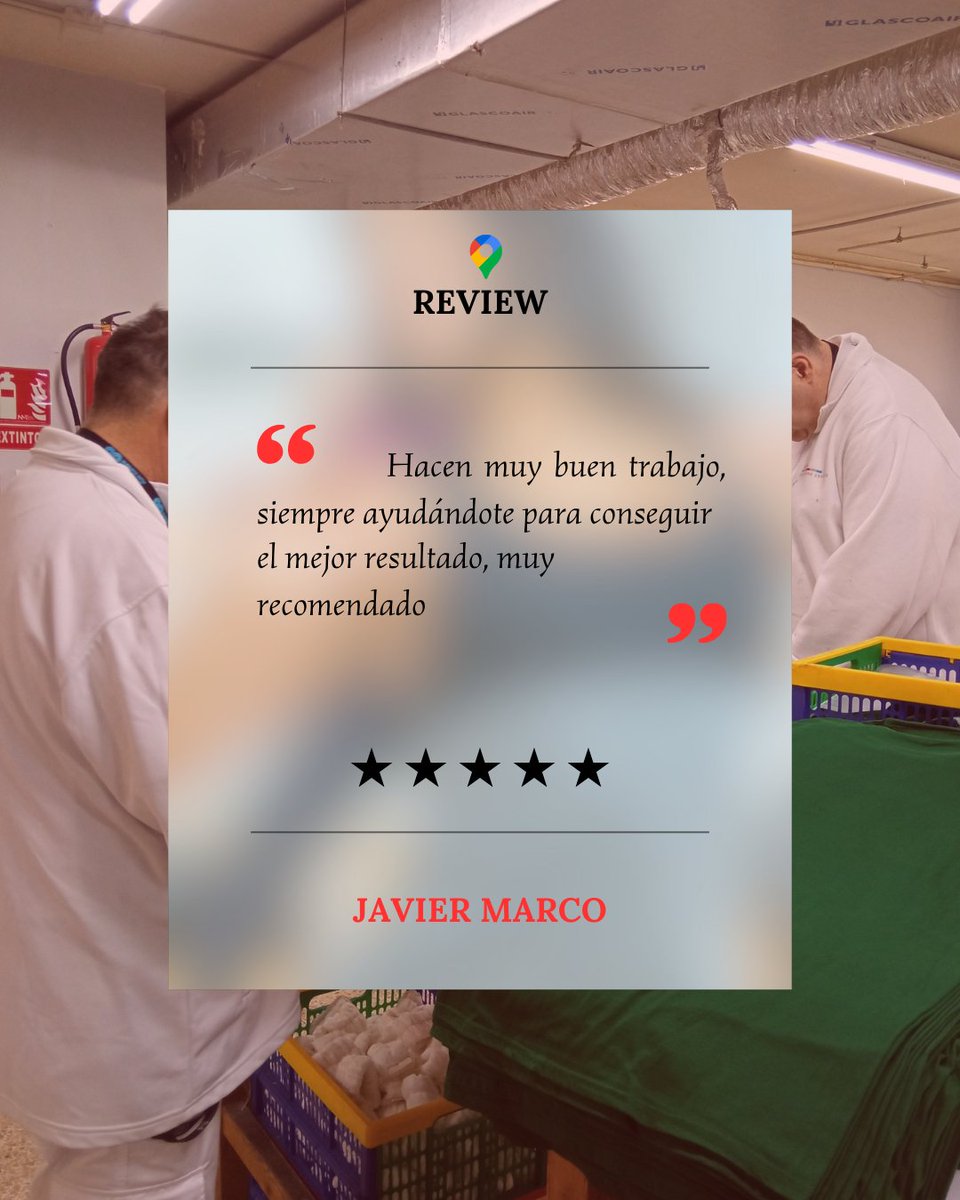 🧡 En Javier Marco valora la nostra dedicació i ajuda per aconseguir els millors resultats. La qualitat i compromís que ens impulsen cada dia. Gràcies per confiar en Icaria Gráficas! 🙌