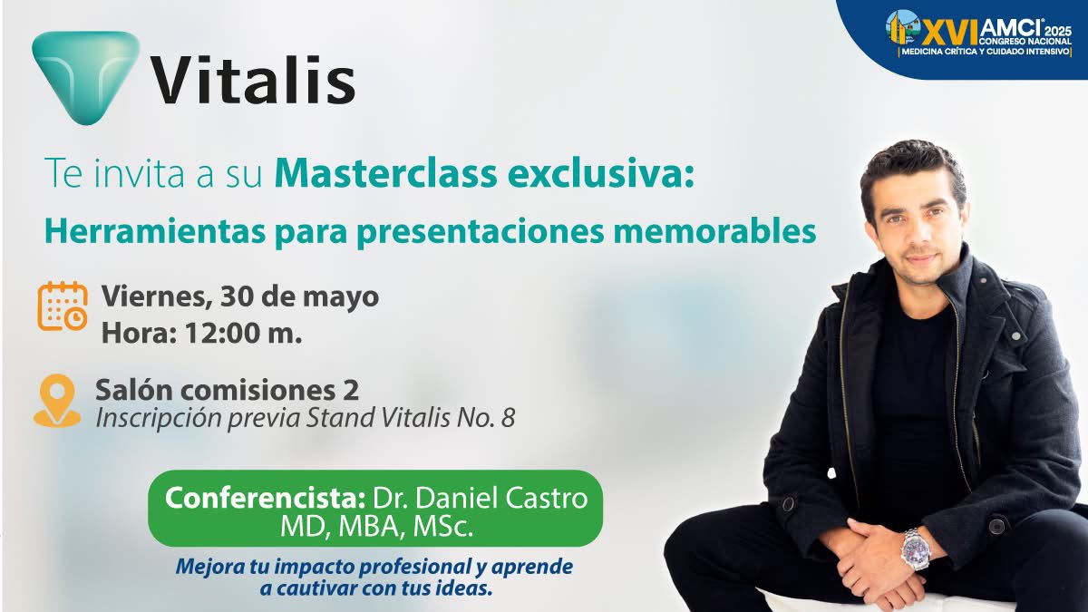 AMCI (@amci_colombia) on Twitter photo Asiste en el marco del #CongresoAMCI a la Masterclass exclusiva Vitalis. Herramientas para presentaciones memorables
¡Experiencias de Alto impacto! <a href="/plazamayormed/">Plaza Mayor Medellín</a>
Consulta el programa y crea tu ruta:
🔗congresoamci.com
🗓28 al 30 de mayo 2025
📍 Medellín - Colombia Asiste en el marco del #CongresoAMCI a la Masterclass exclusiva Vitalis. Herramientas para presentaciones memorables
¡Experiencias de Alto impacto! <a href="/plazamayormed/">Plaza Mayor Medellín</a>
Consulta el programa y crea tu ruta:
🔗congresoamci.com
🗓28 al 30 de mayo 2025
📍 Medellín - Colombia