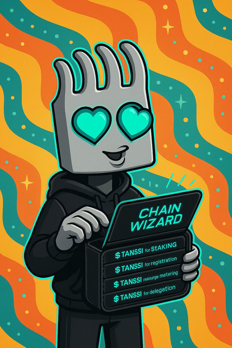 sandeeppaths's tweet image. @TanssiNetwork isn’t just vibing in my wallet 🌀💼
It’s staking 🔐, registering 🛠️, metering ⚙️, and delegating 📨 like a true chain wizard 🧙‍♂️

#TANSSI #TanssiEcosystem #ModularMagic