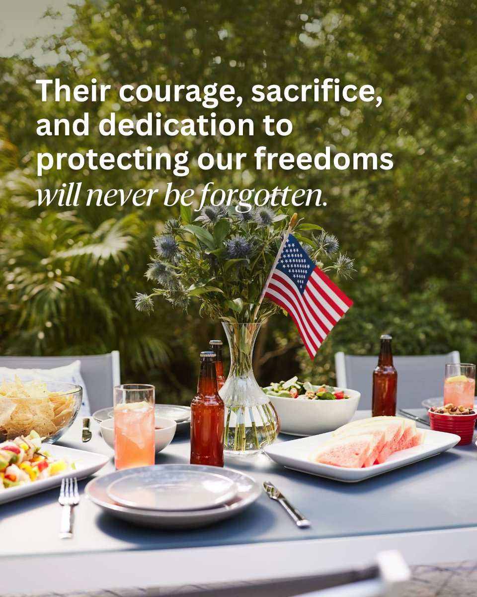 Today, we pause to remember and honor the brave men and women who made the ultimate sacrifice in service to our country.🇺🇸 From all of us at CITY, we extend our heartfelt thanks to the heroes we’ve lost and to the families who carry their legacy forward.
#CITYCares #MemorialDay