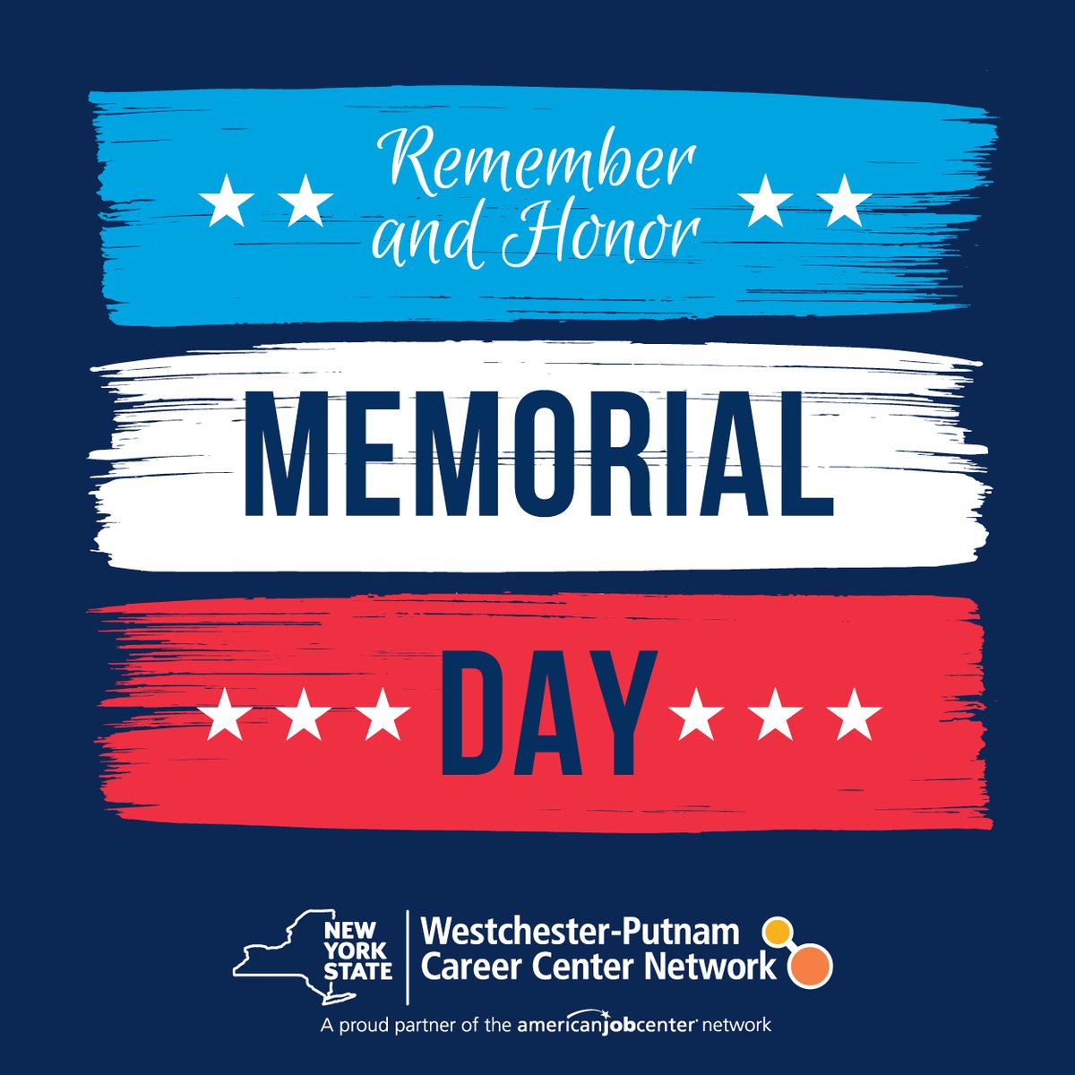 🇺🇸 On this Memorial Day, we honor those who gave everything for our freedom. We remember their sacrifice &amp; commit to building a future where opportunity is accessible for all—through skills training, education, and workforce development.
#WorkforceDevelopment #WestchesterCountyNY
