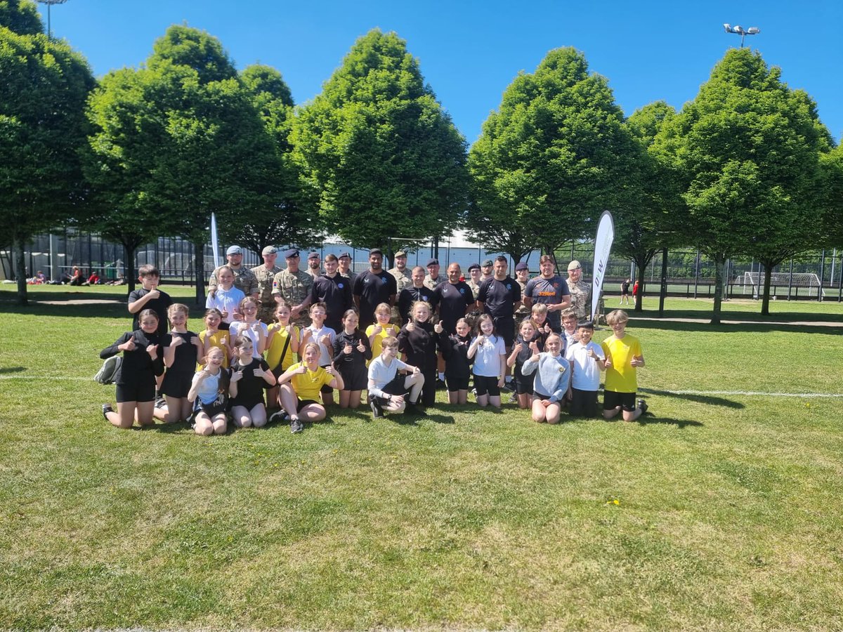 RFC_SoccerAcad's tweet photo. ⚽ Last week, Rangers Soccer Academy facilitated the @DYWLED school event alongside the British Army Youth Engagement Team!

👏🏻 Across the three days 800 young people got the chance to take part in a variety of activities at Hamilton Palace Sports Grounds. https://t.co/8lSrhSm9nG