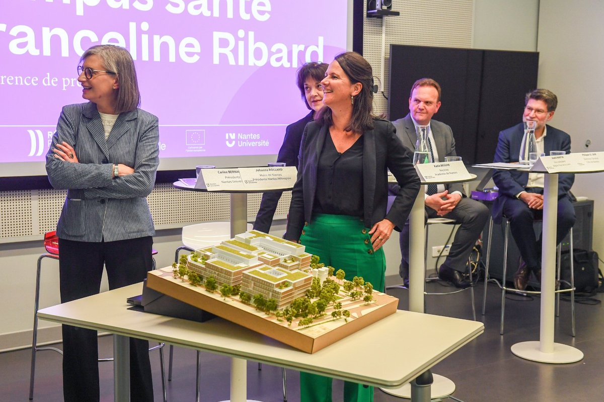 Investir pour l'enseignement supérieur et la recherche, c'est préparer demain. Nantes Métropole est fière d'investir 116,6M€ pour le futur campus santé Franceline Ribard. C'est là que seront formés nos étudiants en cursus médical et paramédical.