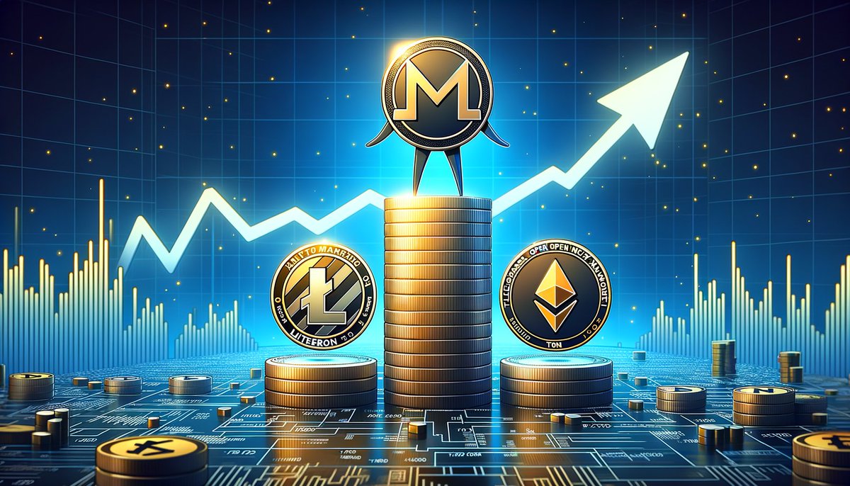 Monero (XMR), known for its stringent privacy features, has surpassed both Litecoin (LTC) and Telegram Open Network (TON) in market capitalization, signaling a significant shift in investor preference towards privacy-oriented cryptocurrencies. This development may influence