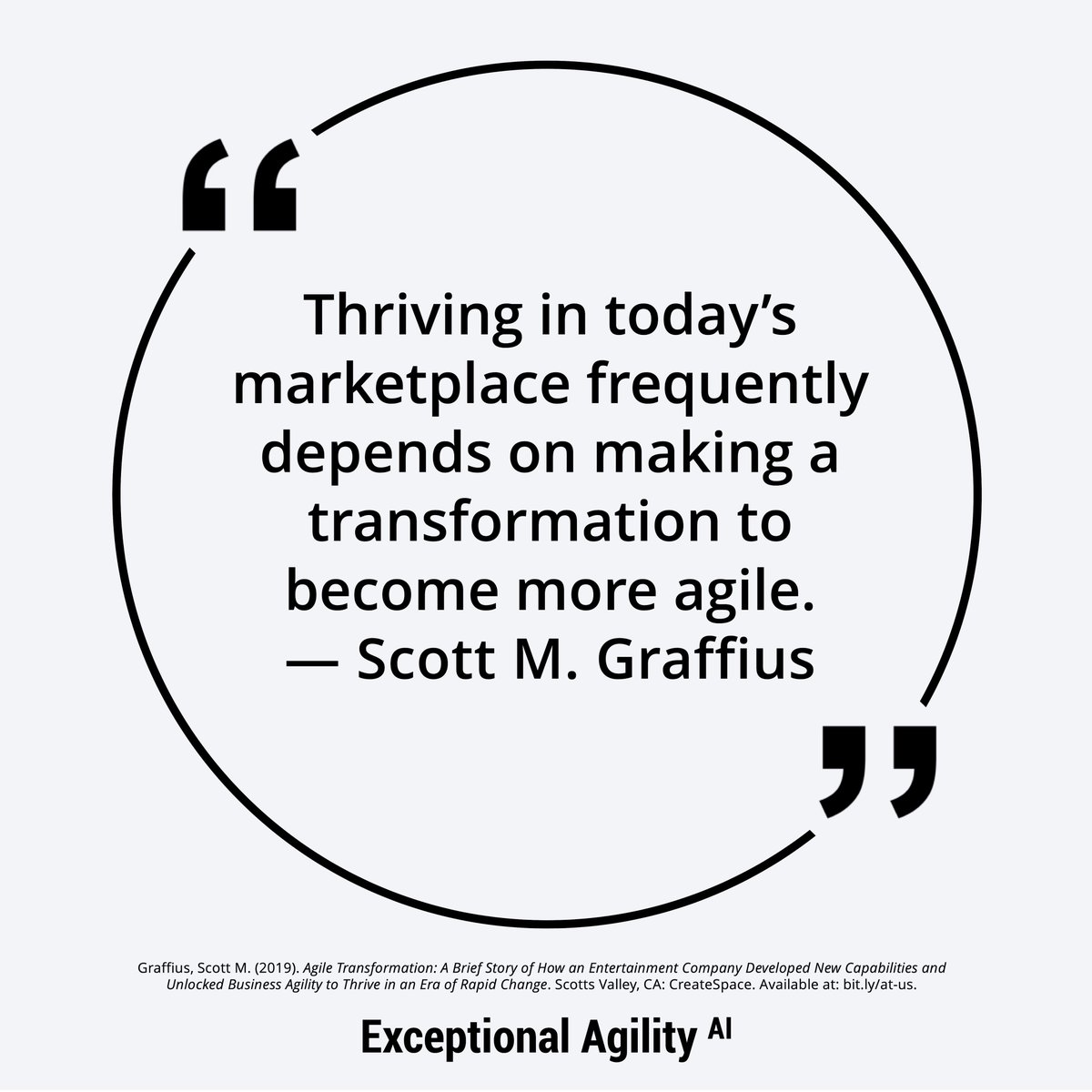 EA_x_AI's tweet image. “Thriving in today’s marketplace frequently depends on making a transformation to become more agile.”

— Scott M. Graffius, Agile Transformation

#AIImpact #TechAgility #AgileEnterprise #InnovateWithAI #DigitalShift