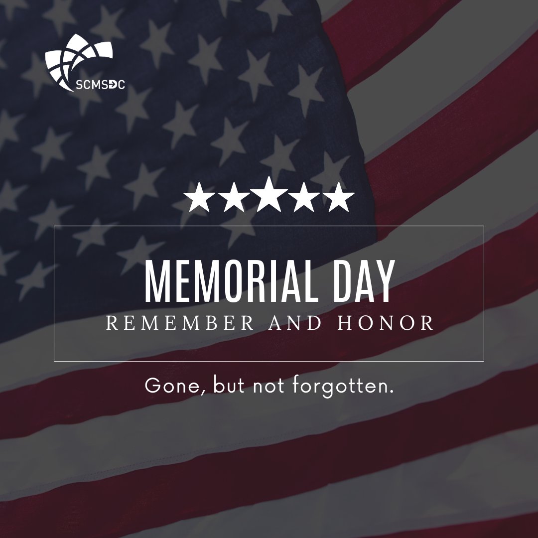 SCMSDC remembers and honors the heroic men and women who made the ultimate sacrifice for our nation. 🇺🇸 Their strength, commitment, and sacrifice have secured the liberties we enjoy today and continue to light the path forward. 🌟 

#SCMSDC #MemorialDay