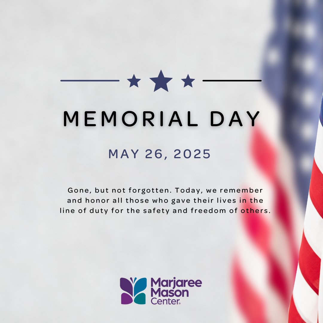 Marjaree Mason Center (@marjareemason) on Twitter photo Today we honor the military members who have lost their lives serving our country. Our administrative office is closed today; however, our Crisis Response Team is available via our helpline at (559) 233-HELP (4357) or help@mmcenter.org. Today we honor the military members who have lost their lives serving our country. Our administrative office is closed today; however, our Crisis Response Team is available via our helpline at (559) 233-HELP (4357) or help@mmcenter.org.