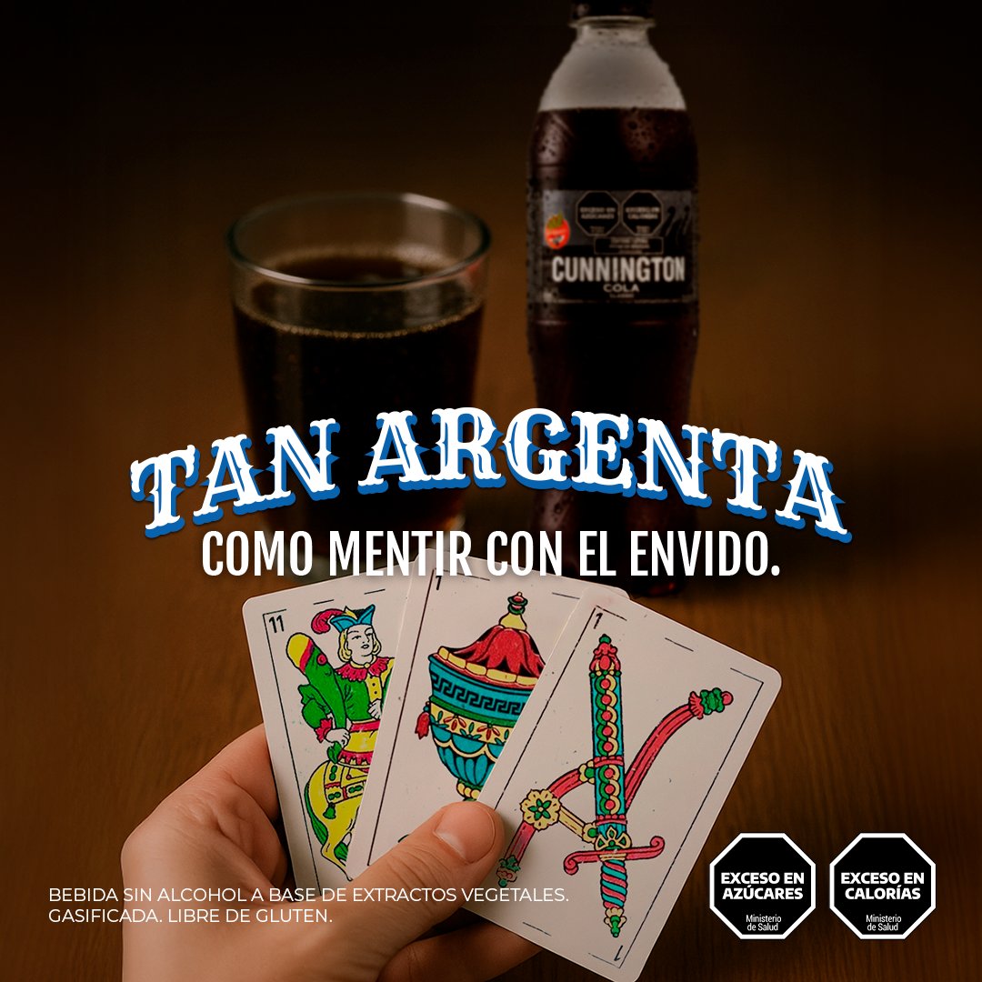 Si pensás en nuestro hermoso país, hay cosas que inevitablemente se te vienen a la cabeza. Como esa picardía criolla de querer robarte unos puntitos con el envido… o una Cunnington bien fría, que de argenta tiene todo.

#Cunnington #DecisiónTomada #SinGluten #TanArgenta