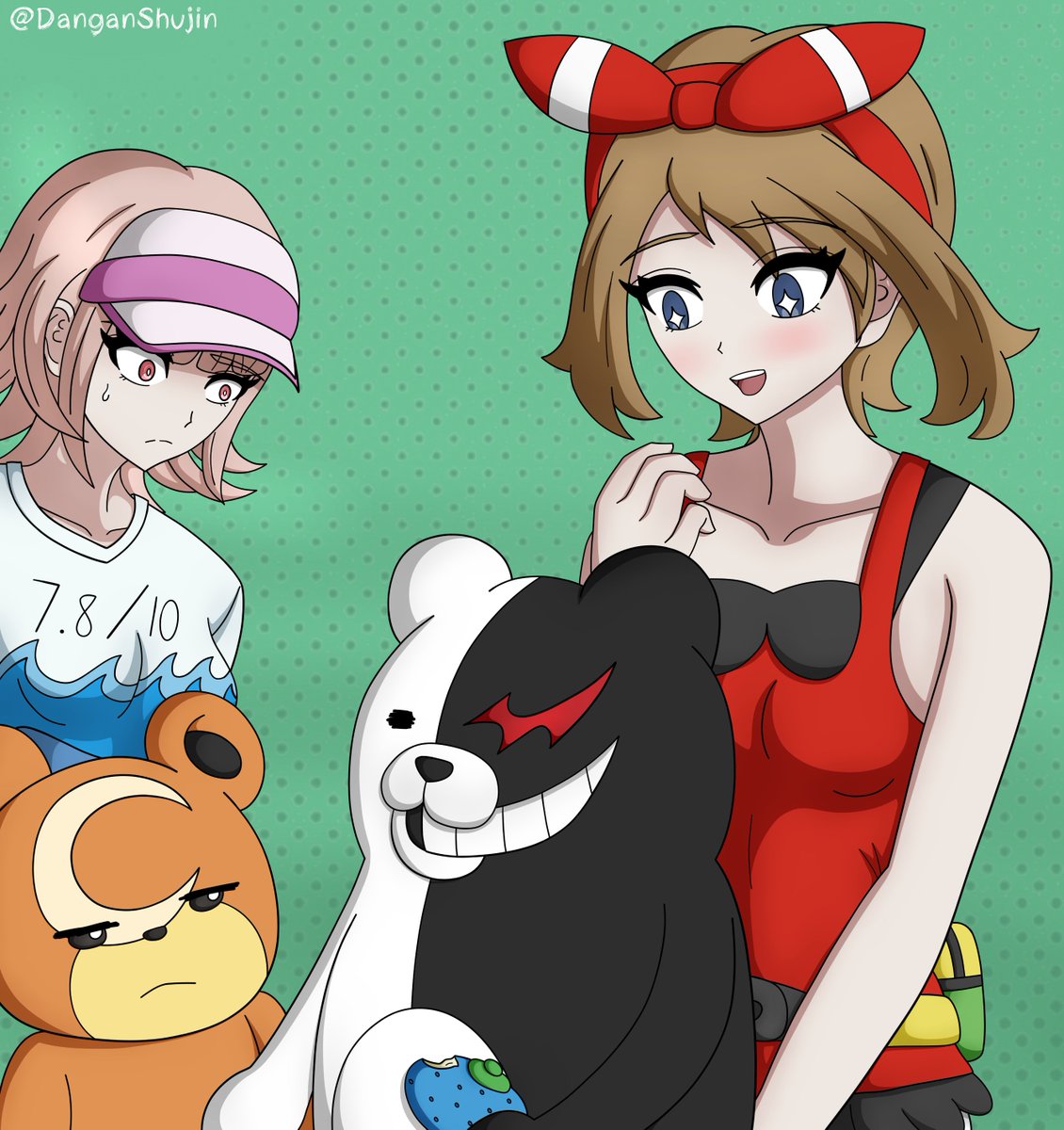 A New Regional Form?
#Danganronpa x #Pokemon