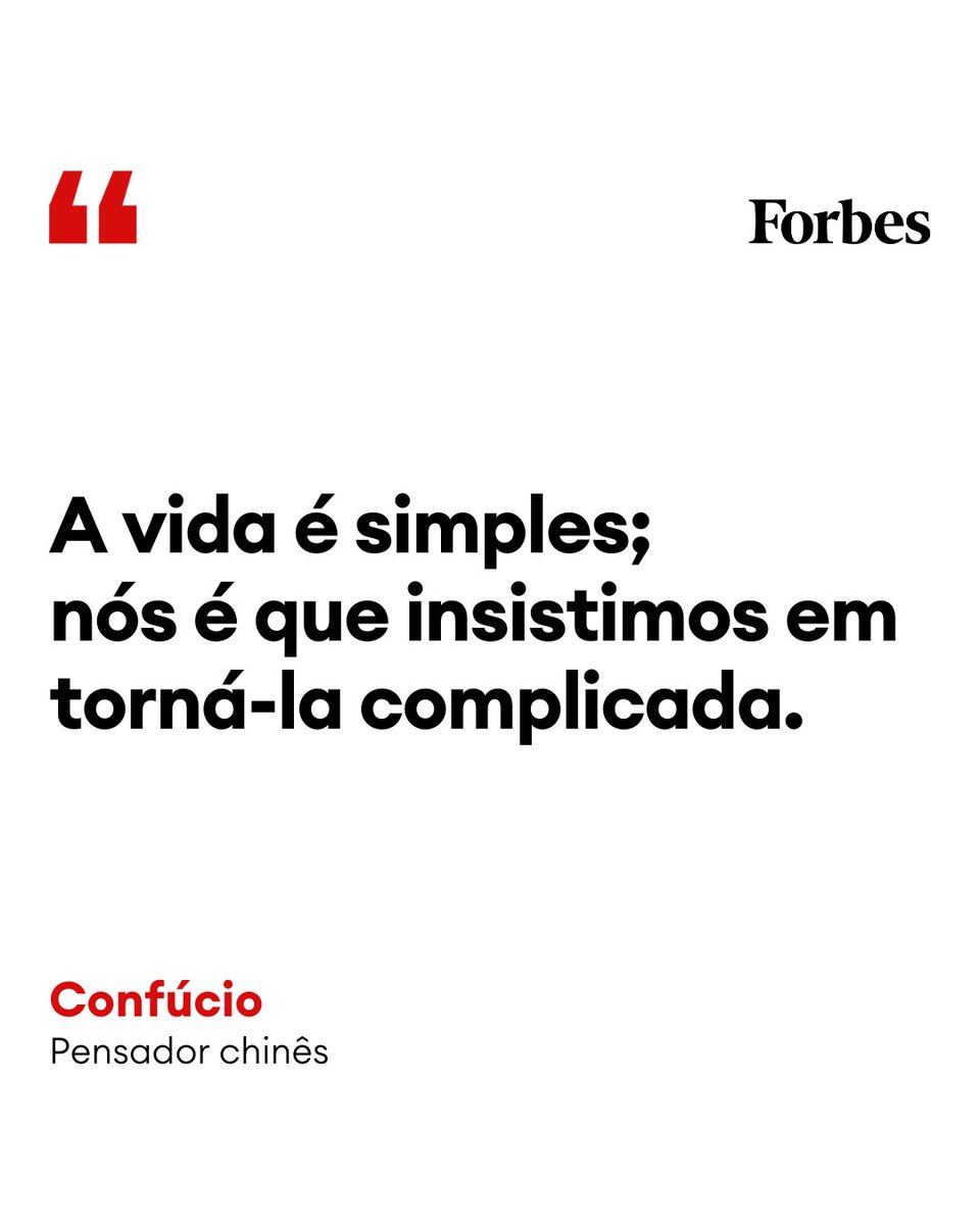 Confúcio (551 a.C.–479 a.C.) foi um filósofo e pensador chinês cuja obra moldou profundamente a cultura, ética e política do Leste Asiático. 

#Confúcio #Simplicidade #Sucesso #Objetivo #FraseDoDia #ForbesBr