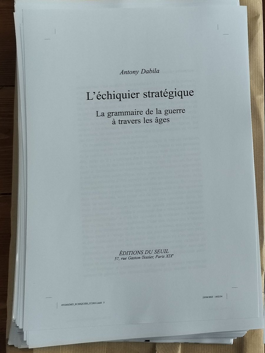 Antony Dabila (@antonydabila) on Twitter photo En effet, le texte arrive bientôt. Dépôt des épreuves aujourd'hui au Seuil. Sortie le 19 septembre ! En effet, le texte arrive bientôt. Dépôt des épreuves aujourd'hui au Seuil. Sortie le 19 septembre !