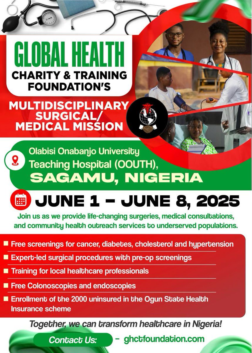 #RemoGDFMedicalMission <a href="/DapoAbiodunCON/">Prince Dr. Dapo Abiodun, CON</a> <a href="/toluogunlesi/">Tolu Ogunlesi, MON</a> <a href="/anthonyjoshua/">Anthony Joshua</a> <a href="/sammyogunjimi/">Sammy Ogunjimi</a> <a href="/ProfOsinbajo/">Prof. Yemi Osinbajo</a> <a href="/iamdbanj/">D'banj D Kokomaster</a> <a href="/playbabaijebu/">BabaIjebu</a> <a href="/abiolaogundeko/">Abiola Ogundeko</a> <a href="/OGSG_Official/">Ogun State Government - OGSG</a> <a href="/AlikoDangote/">Aliko Dangote</a> <a href="/channelstv/">Channels Television</a> <a href="/RonkeSoyombo/">Ronke Soyombo</a> <a href="/jadeosiberu/">Jade Osiberu</a> <a href="/oouth_sagamu/">oouth_sagamu</a>