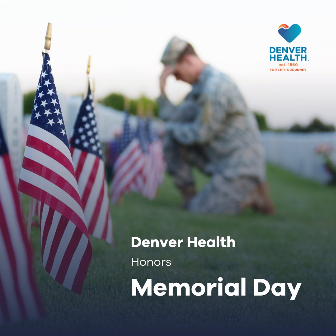 On this #MemorialDay, we remember our nation's brave military service members who made the ultimate sacrifice. Our appreciation for them and their families is immeasurable. Their service reminds us that caring for all is at the heart of our mission. 💙🇺🇸