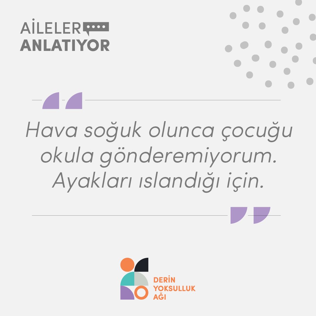 ✨Derin Yoksulluk Ağı olarak önümüzdeki bayramda sizleri çocuklara kıyafet desteğinde bulunmaya, “Bir Kutu Bayram Mutluluğuna” davet ediyoruz.✨

Bazen bir montun, bazen bir botun eksikliği yüzünden devamsızlık yapmak zorunda kalan öğrenciler var.

Her 5.000 TL’lik kıyafet çeki,