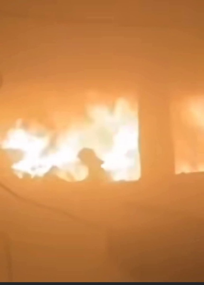 حسبنا الله ونعم الوكيل
صباح أسود في غزة

هذه الطفلة تحاول النجاة من الحريق الذي اندلع في مدرسة الجرجاوي بفعل المحرقة 
الطفلة تمشي وسط النيران التي تلتهم جثامين عائلاتها وأخوتها وهي وتحاول النجاة 💔
وكل العالم ساكت…
بل ميت أكتر من الجثث اللي تحولت رماد...
اللهم ارحم شهداءهم