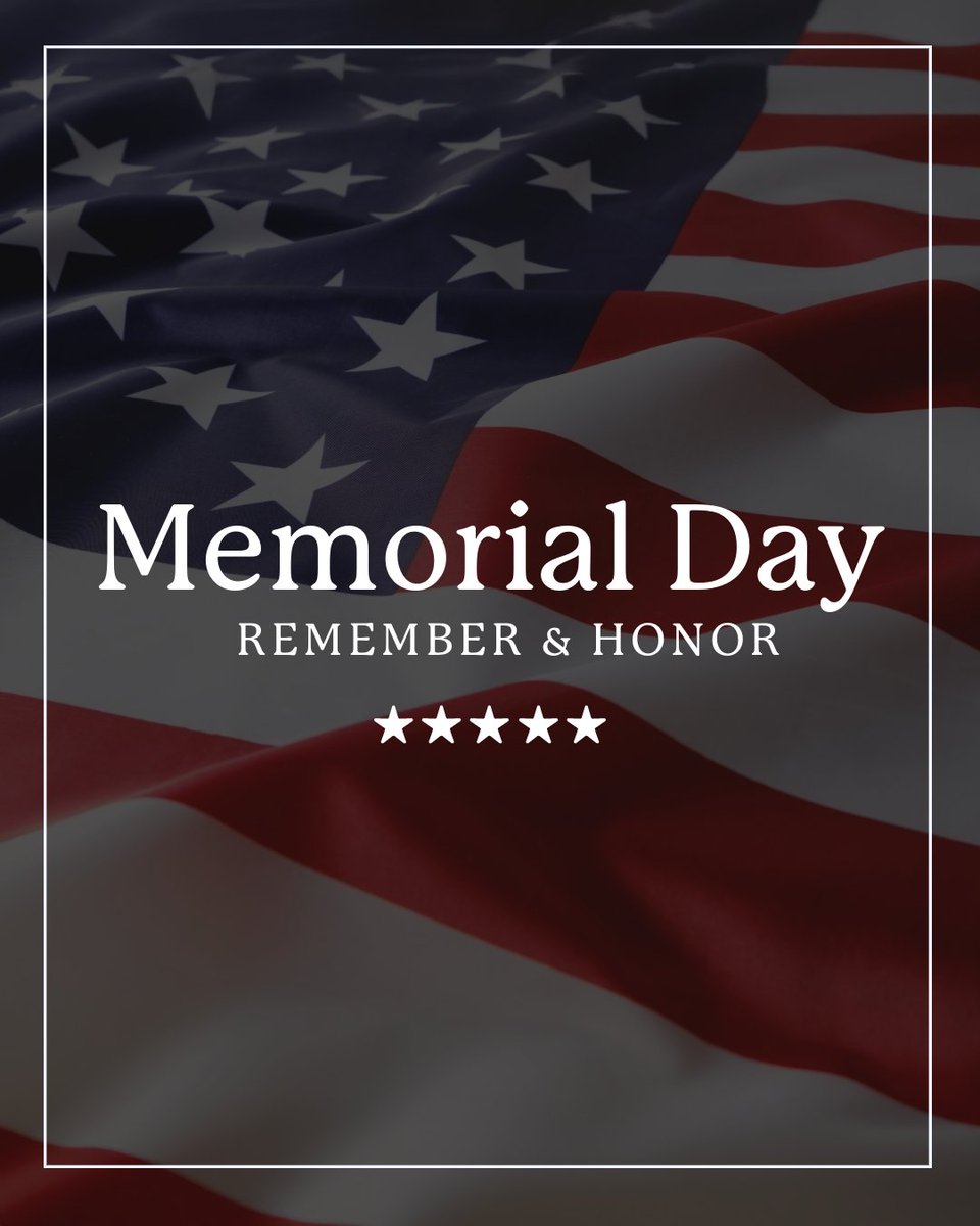 eMoneyAdvisor's tweet photo. We honor the heroes who sacrificed everything for our freedom this Memorial Day. 

With profound gratitude, we reflect on their incredible courage, unwavering dedication, and selfless commitment. https://t.co/DBWjVWdN3D