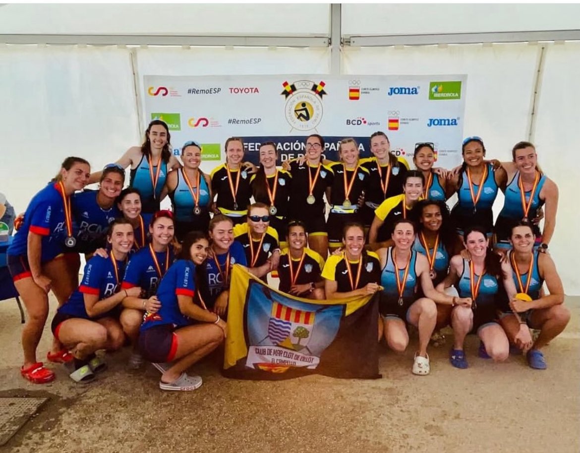 L’Absolut Femení del Club Rem Mataró,🥉 d’Espanya al Campionat de Banc Fix 2025
El Rem Mataró ha tornat a brillar a la gran cita estatal del rem amb un resultat destacat l’Absolut Femení ha pujat al podi del Campionat d’Espanya 2025, aconseguint 🥉a la final de Llaüt Mediterrani