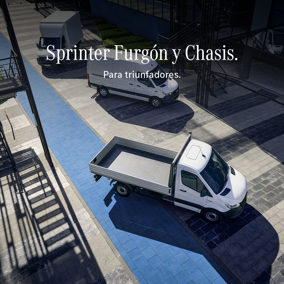 Haz tu vida más fácil con el gran rendimiento que te da la Sprinter y sus diferentes soluciones de carrozado. ​

#MercedesBenz #Sprinter