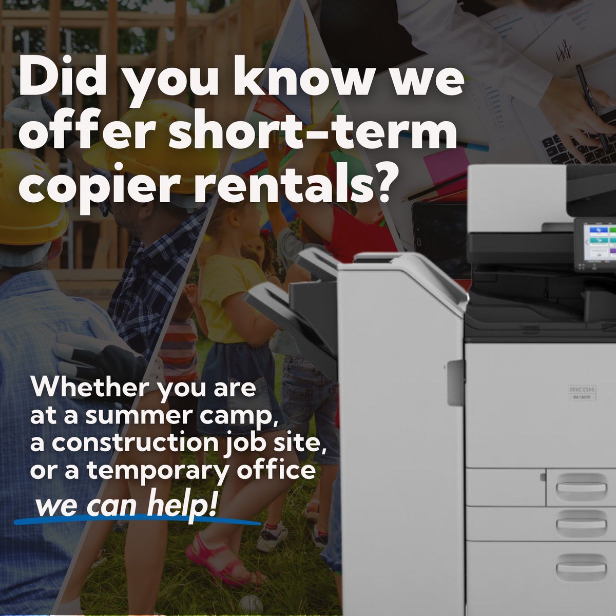piftechnologies's tweet photo. With flexible, all-inclusive service plans as well as pay-as-you-go options, PiF makes short-term copier rentals easy and affordable. 🖨️ 😀 https://t.co/7UHjJPHgco