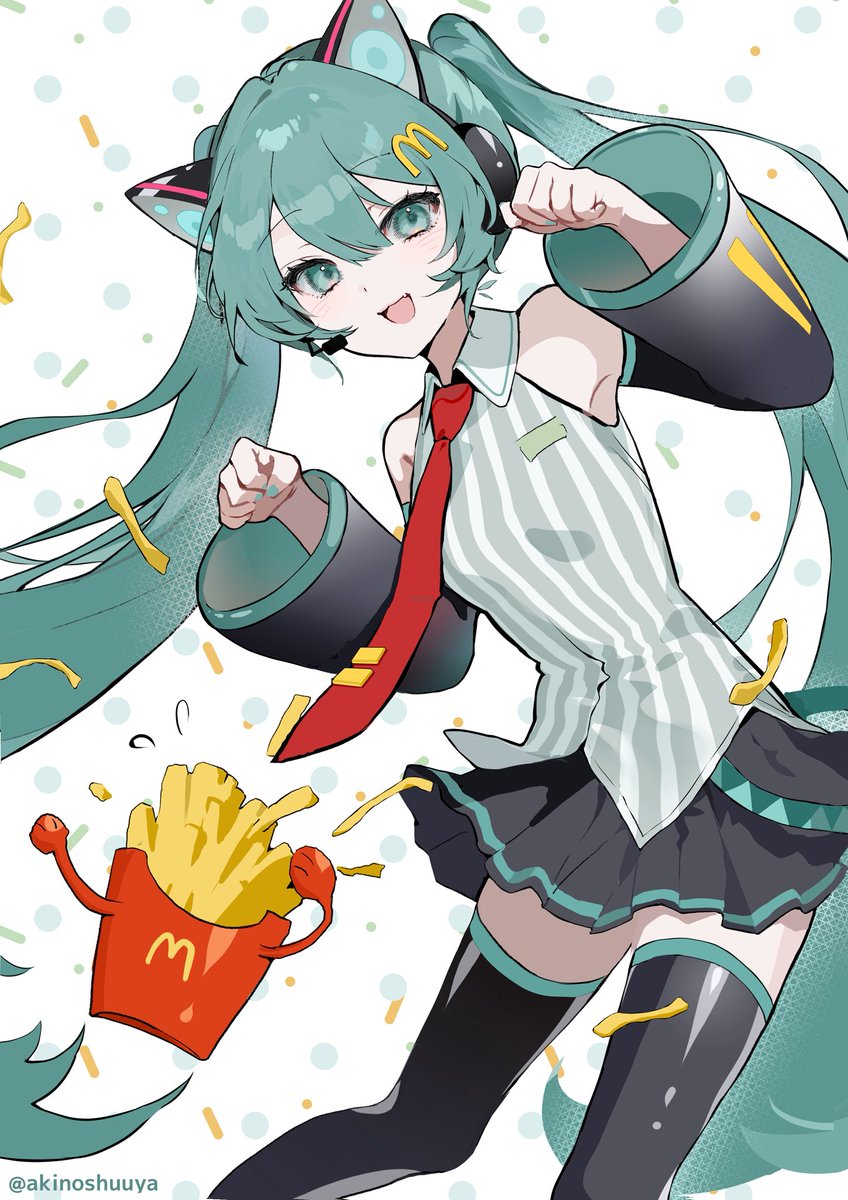 akinoshuuya's tweet photo. #初音ミク 
#ミクとシャカろ にゃ～ https://t.co/mrzzqbvkx2