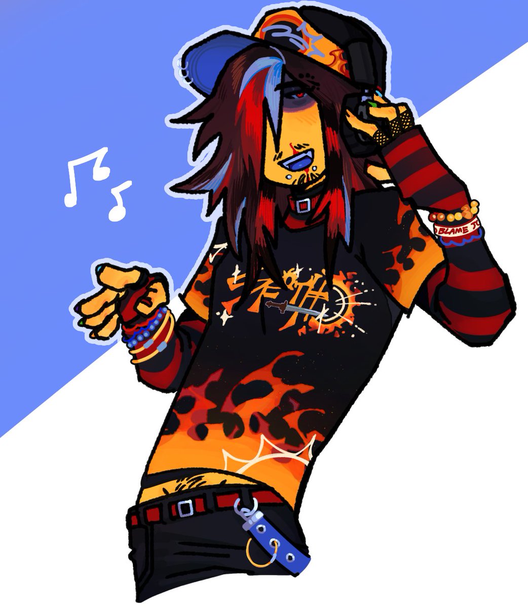 when in doubt, doodle that freak

#regretevatorfanart
#regretevatorkasper