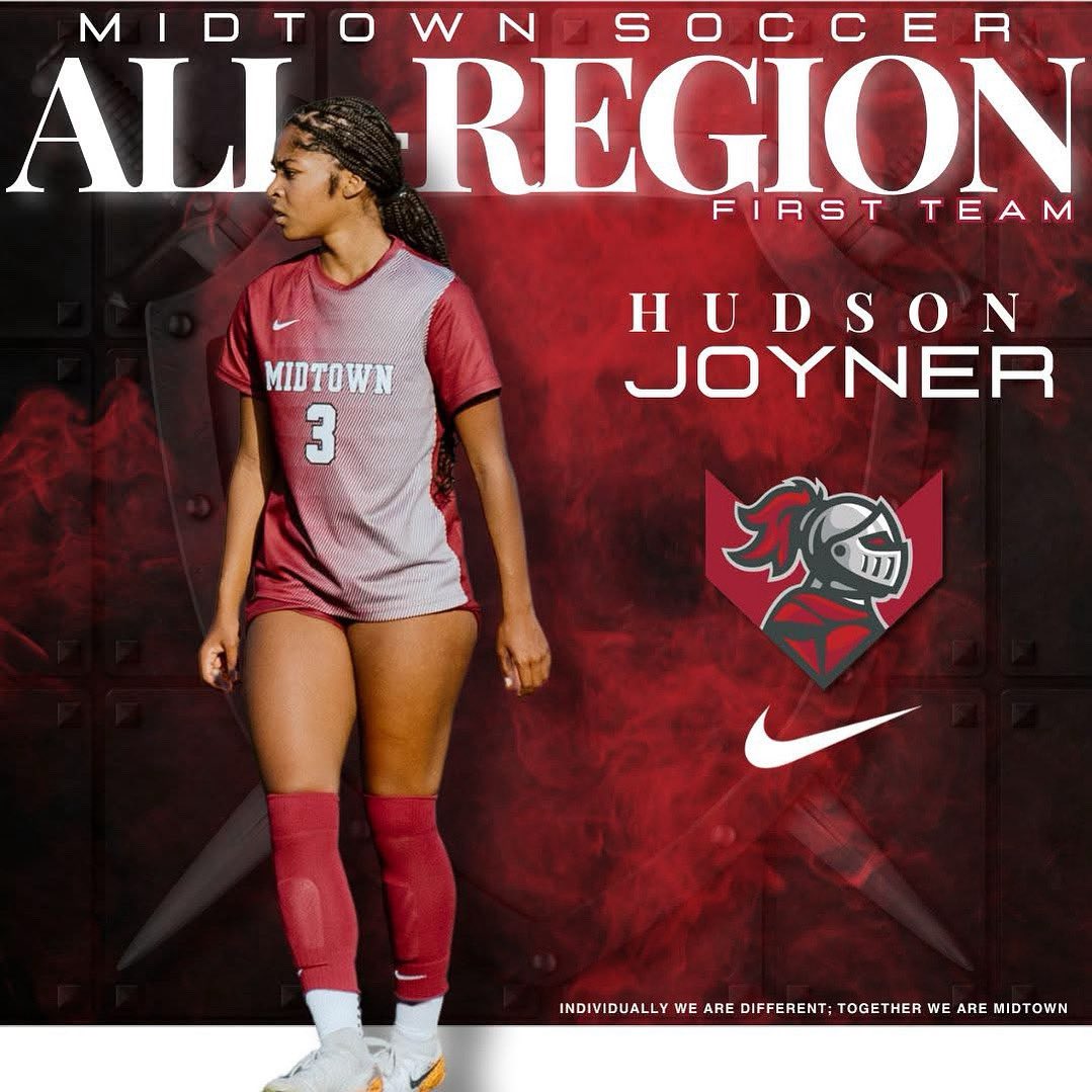 Joyner_Hudson's tweet photo. So grateful!! Thank you Midtown for such a great high school season this year. Unfortunately we lost in the second round but we will be back next year! Wishing our seniors the best!! @ImCollegeSoccer @ImYouthSoccer #allregion #soccer #highschool https://t.co/uLDIdmG1nK