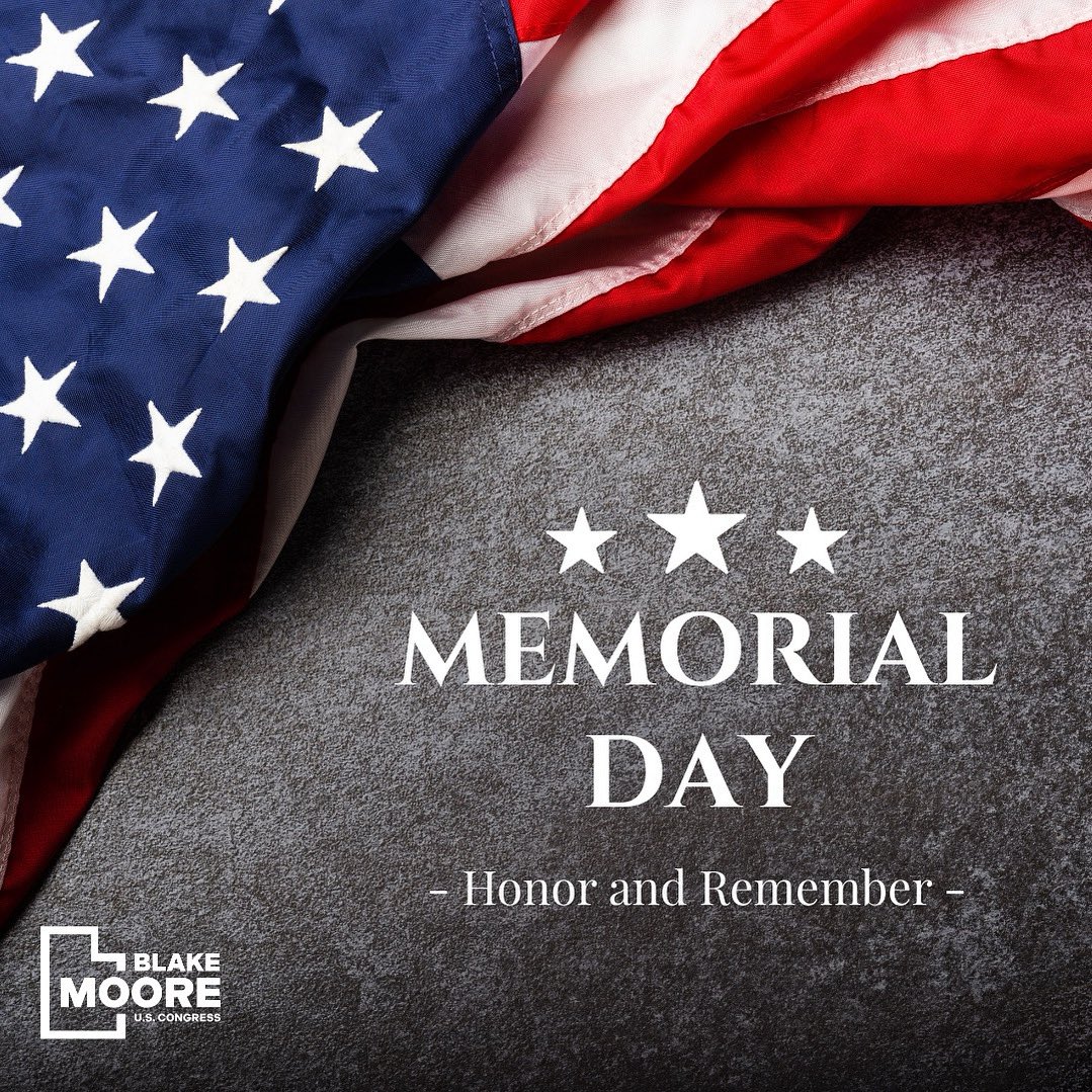 Today we remember the brave Americans who gave everything, so we can enjoy the freedoms we have in this great country. Wishing you and your loved ones a meaningful Memorial Day. 🇺🇸