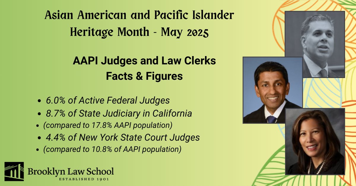 AAPI Heritage Month offers an opportunity to recognize both the progress and continued challenges faced by AAPI judges and law clerks.