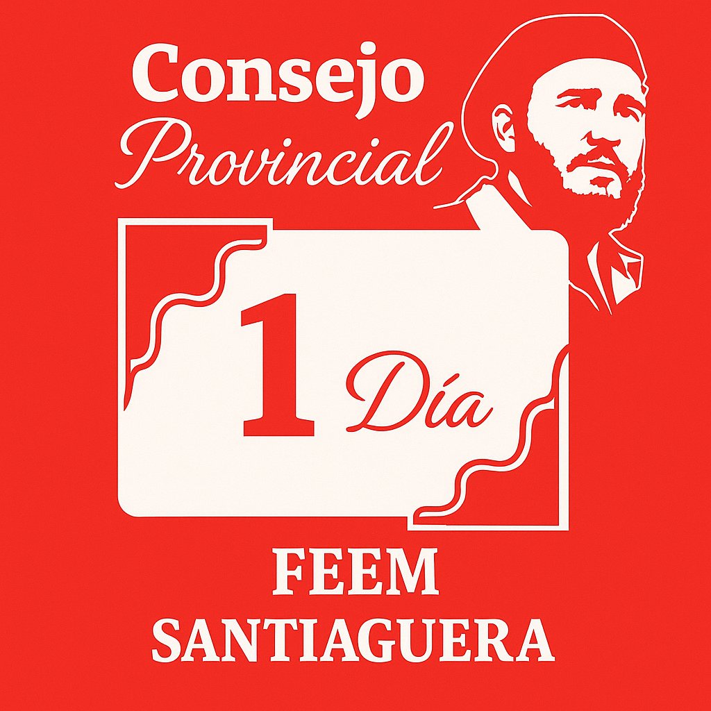 Brayan_Nieto08's tweet photo. ¡La cuenta regresiva está en marcha! ⏳ ¡Mañana inicia nuestro Consejo Provincial de la FEEM! 🤩 ¡Estamos a solo un día de reunirnos para construir un futuro aún mejor para la educación y el estudiantado! 💪

#FEEMdeCuba 
#feemsantiagodecuba 
#UnaFEEMQueAmaYFunda https://t.co/GQsaLGjFsi