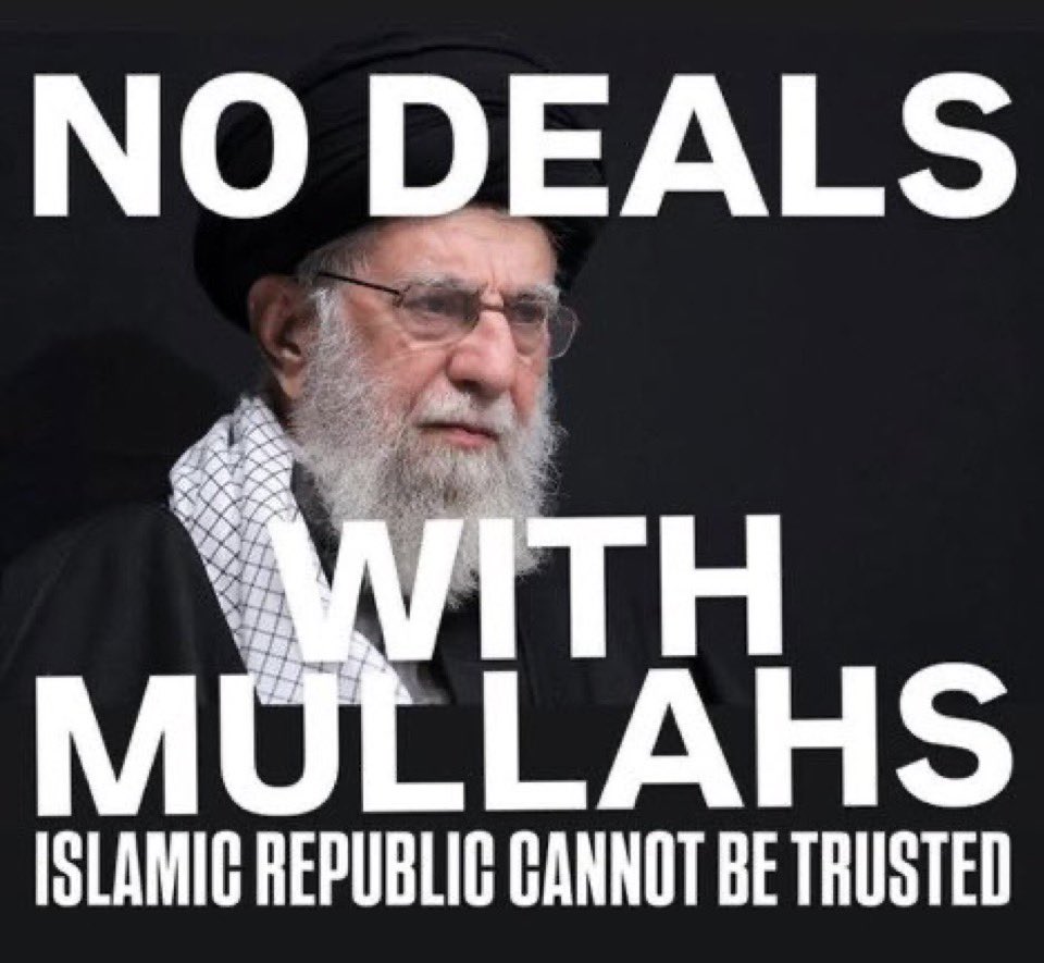 GuitaSharifi's tweet photo. #nodealwithkhameni @POTUS stand your ground no relief in sanctions for #Islamicregime STOP - don’t help terr0rist #peacewithPahlavi don’t make it difficult for Iranians we want #regimechange we need #MaximumsupportAct NOW not a lifeline for terr0rist
This is Iranians #REDLINE🚨🚨
