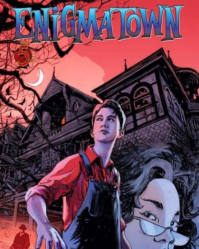 Quiet towns hold dark secrets. Enigmatown arrives soon from Red 5 Comics!

#SupportIndieComics #readmorecomics