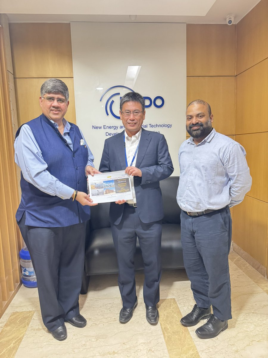 PRESPL (@prespldesk) on Twitter photo CMD <a href="/PRESPLdesk/">PRESPL</a> Lt Col <a href="/Monish_Ahuja/">Lt Col Monish Ahuja (Retd)</a> met with Country Head <a href="/nedo_info/">NEDO 新エネルギー・産業技術総合開発機構</a> & Director <a href="/METI_JPN/">METI, Japan</a> in New Delhi and discussed about the work being done in the Biomass-Bioenergy sector.
Presented <a href="/CBEIIdesk/">Confederation of Biomass Energy Industry of India</a> PROJECT-42 details.
<a href="/JapanGov/">The Gov't of Japan</a> <a href="/JapaninIndia/">Embassy of Japan in India</a> <a href="/IndianEmbTokyo/">India in Japanインド大使館</a> <a href="/MEAIndia/">Randhir Jaiswal</a> <a href="/DoC_GoI/">Dept of Commerce, GoI</a> CMD <a href="/PRESPLdesk/">PRESPL</a> Lt Col <a href="/Monish_Ahuja/">Lt Col Monish Ahuja (Retd)</a> met with Country Head <a href="/nedo_info/">NEDO 新エネルギー・産業技術総合開発機構</a> & Director <a href="/METI_JPN/">METI, Japan</a> in New Delhi and discussed about the work being done in the Biomass-Bioenergy sector.
Presented <a href="/CBEIIdesk/">Confederation of Biomass Energy Industry of India</a> PROJECT-42 details.
<a href="/JapanGov/">The Gov't of Japan</a> <a href="/JapaninIndia/">Embassy of Japan in India</a> <a href="/IndianEmbTokyo/">India in Japanインド大使館</a> <a href="/MEAIndia/">Randhir Jaiswal</a> <a href="/DoC_GoI/">Dept of Commerce, GoI</a>