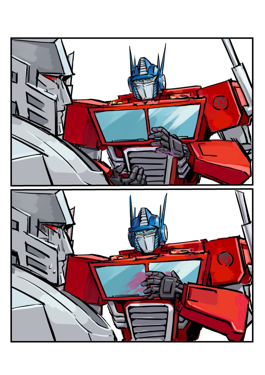 baihuachali's tweet image. #opmeg  #Transformers