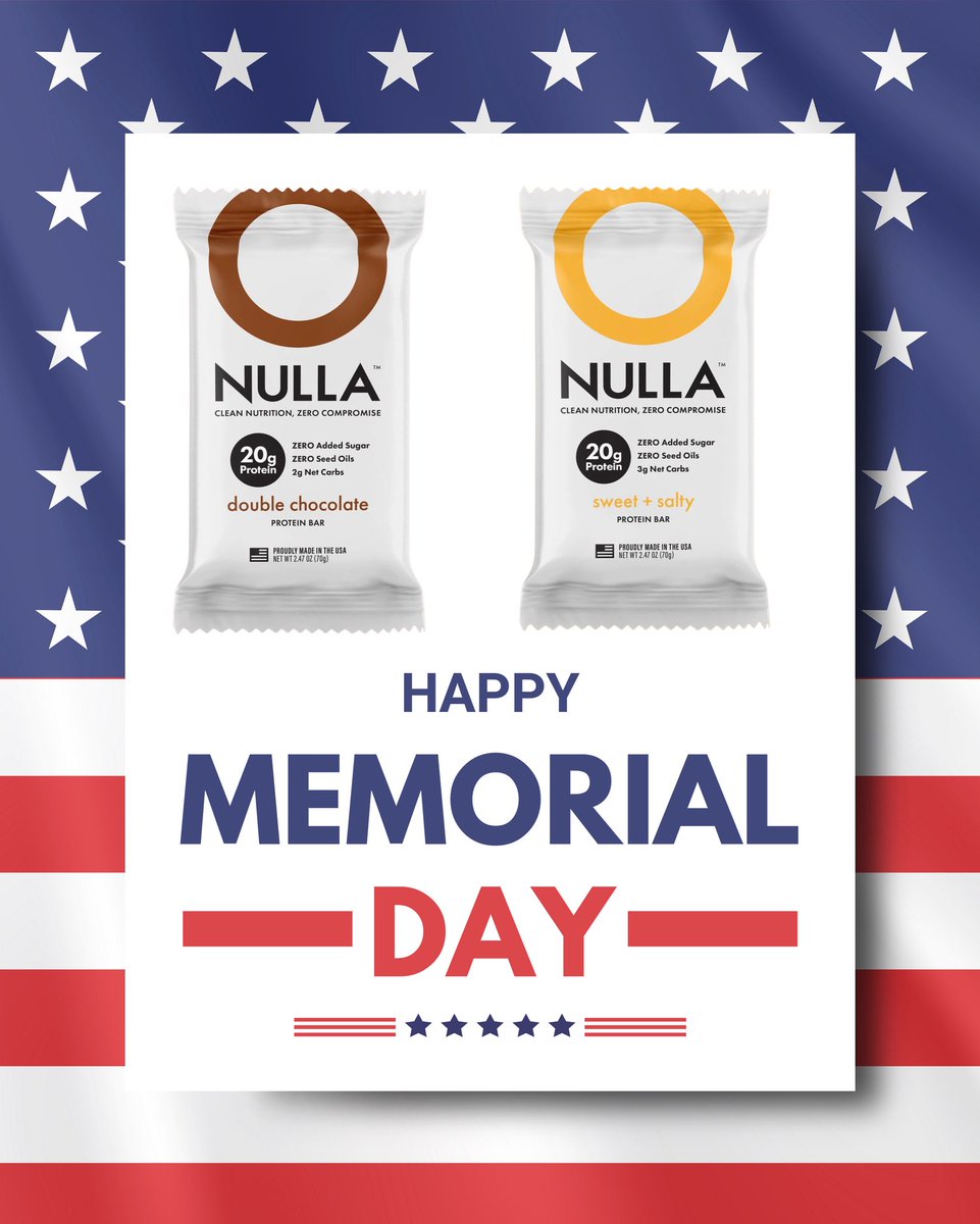 Mark your calendars, Nulla Bars are back this Thursday!

Both Double Chocolate and Sweet + Salty are restocking, and we couldn’t be more grateful for the overwhelming support. We’re working hard to keep up with demand, and THANK YOU for believing in better bars.

In the meantime,