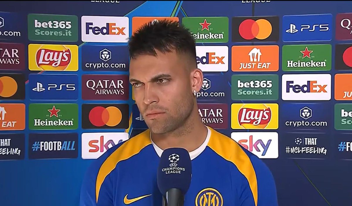 Lautaro Martinez ha il fuoco in corpo.

IL FUOCO.