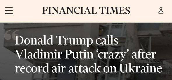 ⚡️🚨فاينانشال تايمز🚨⚡️

 روسيا تنتج الآن الصواريخ والطائرات بدون طيار بشكل أسرع من استخدامها.

 القصف الروسي الأخير هو مجرد البداية. وبمجرد بدء الهجوم البري، فإن الهجمات سوف تشتد.