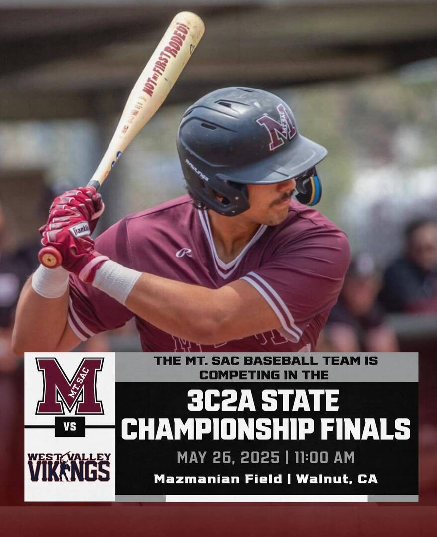 🏆 It’s Champ Day! 🏆

After an incredible season of hard work, dominant wins and historic stats - it all comes down to this. 

Your Mt. SAC Mounties have earned their place in the 3C2A State Championship Finals for their chance to bring home the title f… instagr.am/p/DKHxBqXJsb3/
