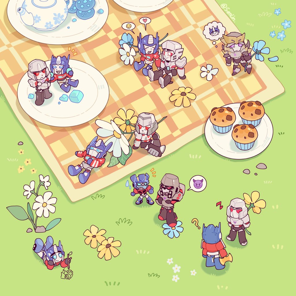 宝宝们你们可以野餐🌸🌼🍀
 #megop