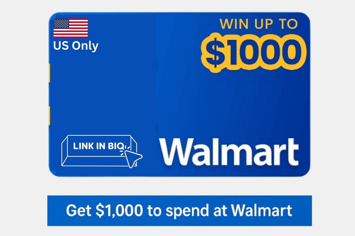 EvaCCrum's tweet image. Tap Here👉casp.top 
to Win a $1,000 Walmart Shopping Spree!

Tags:
#MemorialDay #MemorialDayWeekend #MemorialDay2025 #memorialdaychamps #walmart #giveaway