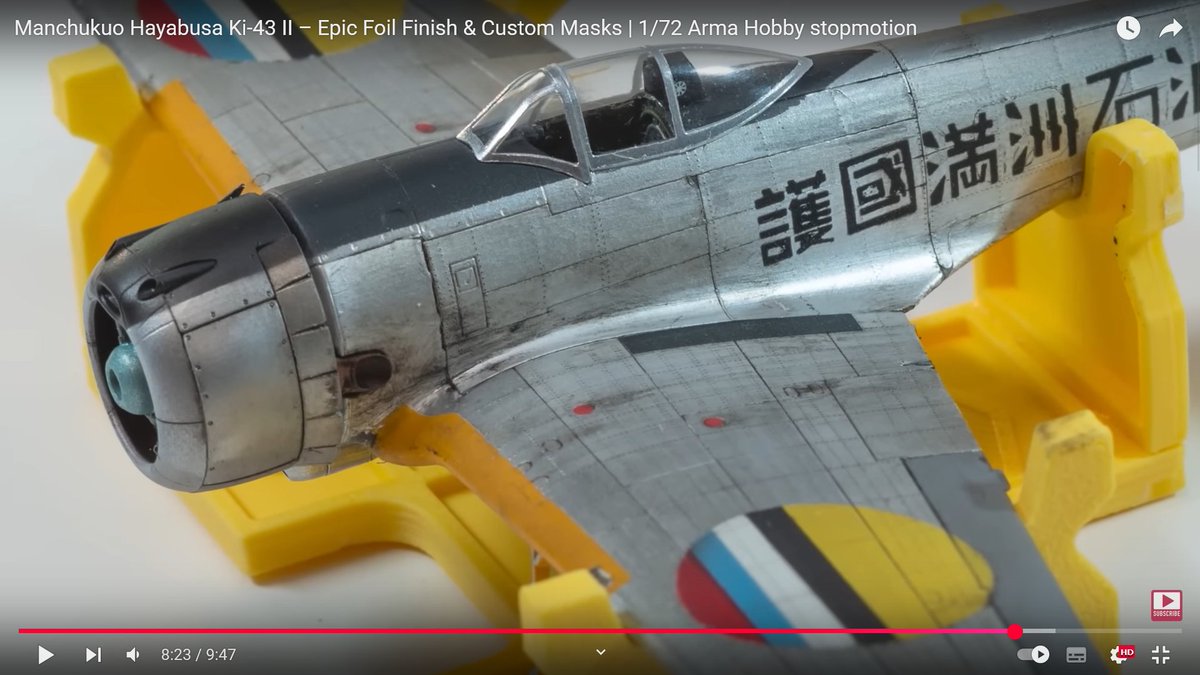 Tom Grigat, great visual artist and modeller from Germany, is known for his amazing stop-motion animations.
Tom built 1/72 Arma Hobby Ki-43 Hayabusa and documented all this step by step in an animated video. There’s not much more to say, it’s a must see!

armahobbynews.pl/en/blog/2025/0…