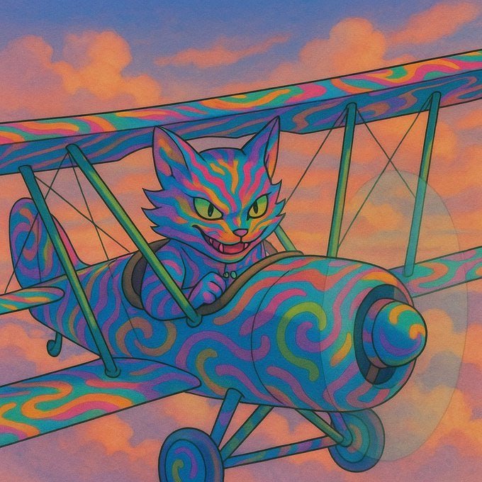 Through clouds, chaos, and candles… this cat stays in control.

$PEPE #MattFurie $GASS