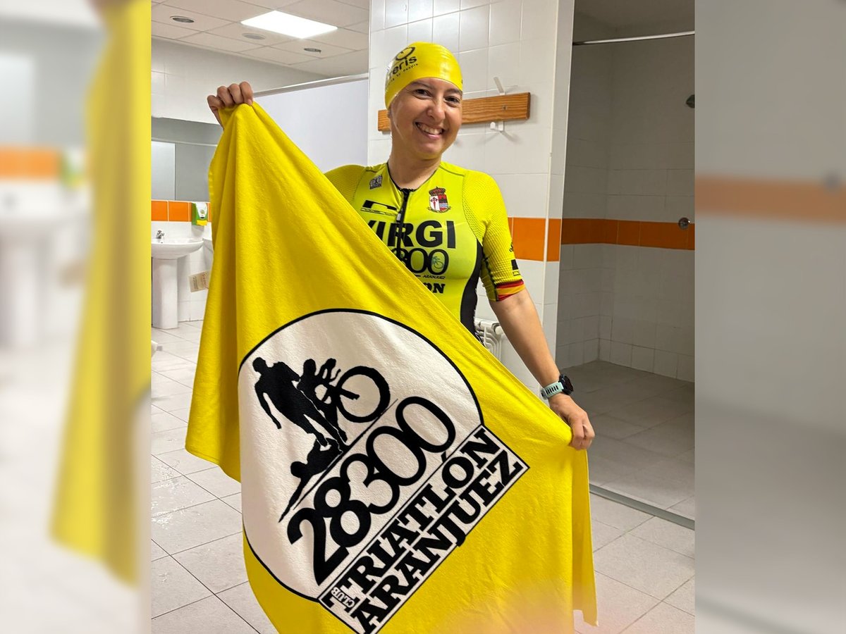 🏊‍♀️🚴‍♂️🏃‍♀️ El equipo femenino del Club #Triatlón 28300 Aranjuez celebró su primer entreno de temporada en el colegio:
1.200 m de natación, 32 km de bici y 5 km de carrera.
¡Gracias por la acogida y las instalaciones! 💪

#Colegio #Litterator en #Aranjuez &gt; #SueñaCreativo