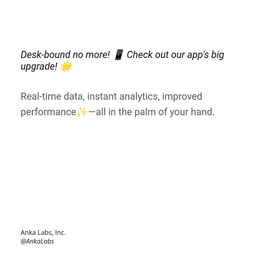AnkaLabs's tweet photo. Tired of being tied to your desk to monitor building systems? 🏢 https://t.co/9YT3dN9fPl