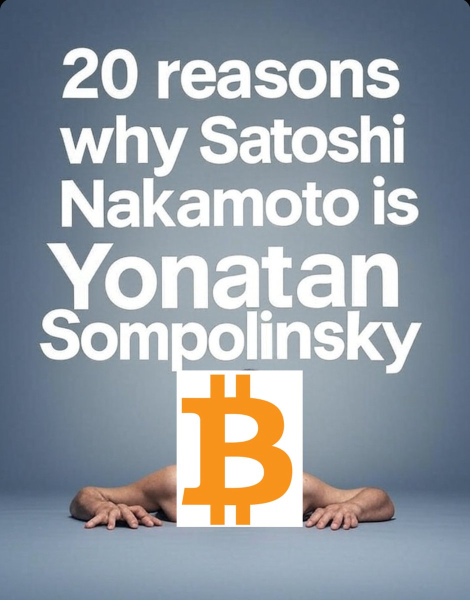 What if I told you…
Satoshi Nakamoto never left—he just changed his name?

There’s one name in crypto that’s not being talked about nearly enough.

The man behind $Kaspa: Yonatan Sompolinsky.

Here’s a thread that will blow your mind:
20 eerie reasons why Yonatan could actually