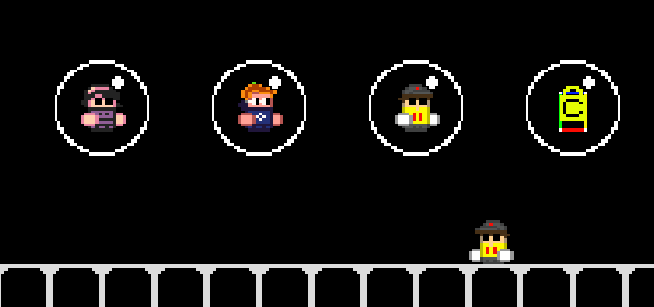 NewtChampion's tweet photo. Youtubers skins unlocked by codes 🎮
#2dgame #pixelart #indiegame #gamedev #indiedev #Construct2 #plataformer #game #screenshotsaturday #multiplayer https://t.co/1Jq1hcnVyj