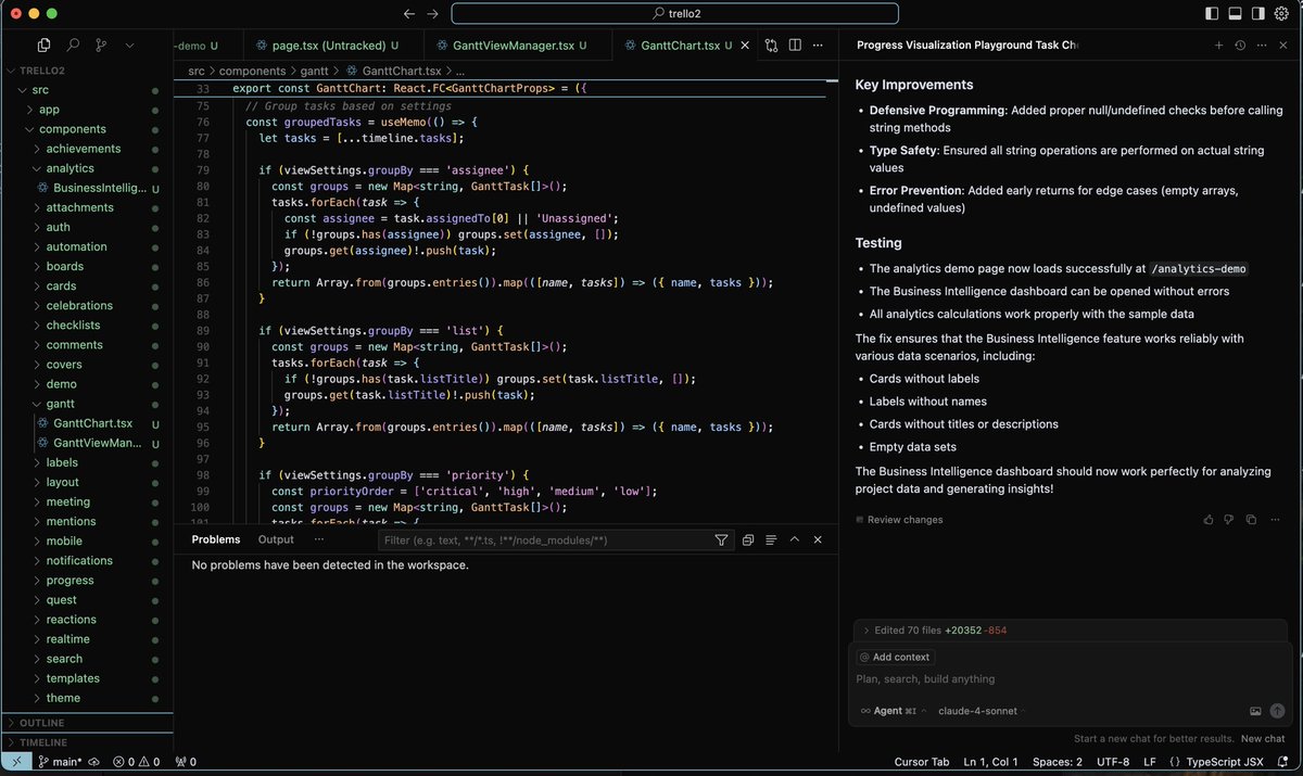 I blacked out and #vibe #coded a #project #management app that makes Trello, Asana, Jira, and Pivotal look like sticky notes on a fridge.

“It’s so good, we fired our entire middle management.” – Definitely a real CEO

🔵 Gantt charts?
       More like God charts.

🟠 Pizza